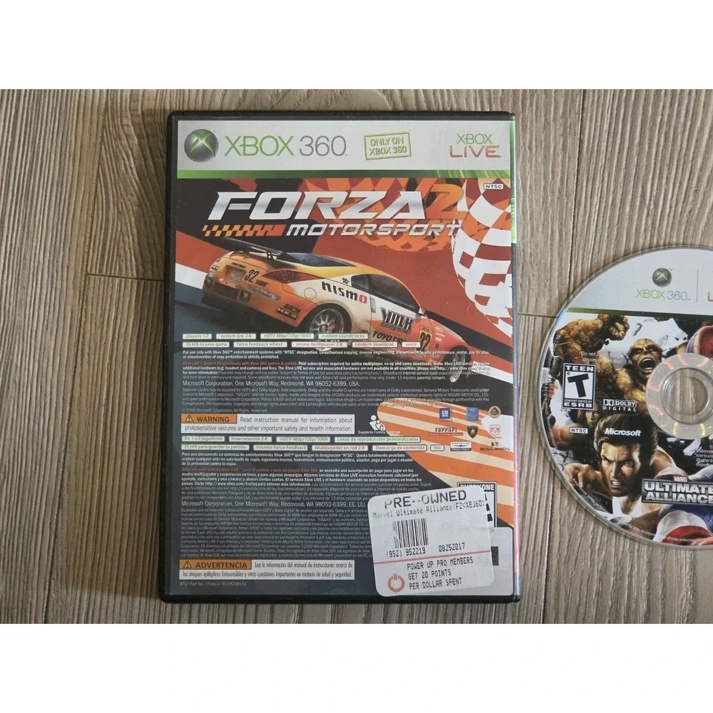 Marvel: Ultimate Alliance (Microsoft Xbox 360, 2006) Tested Game